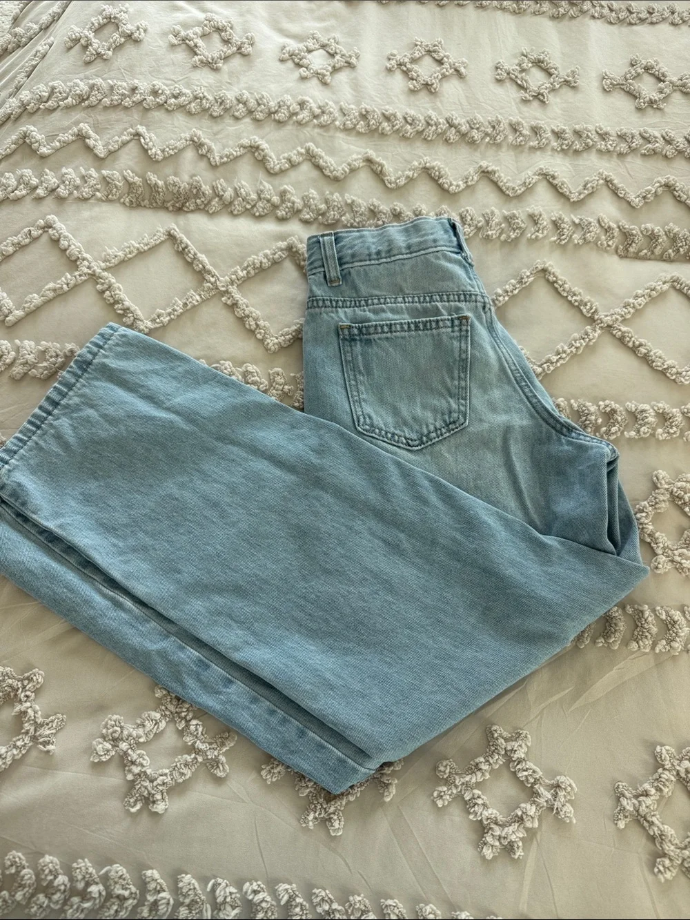 Wonder nation light Blue boys Denim Jeans - straight relaxed 10 slim